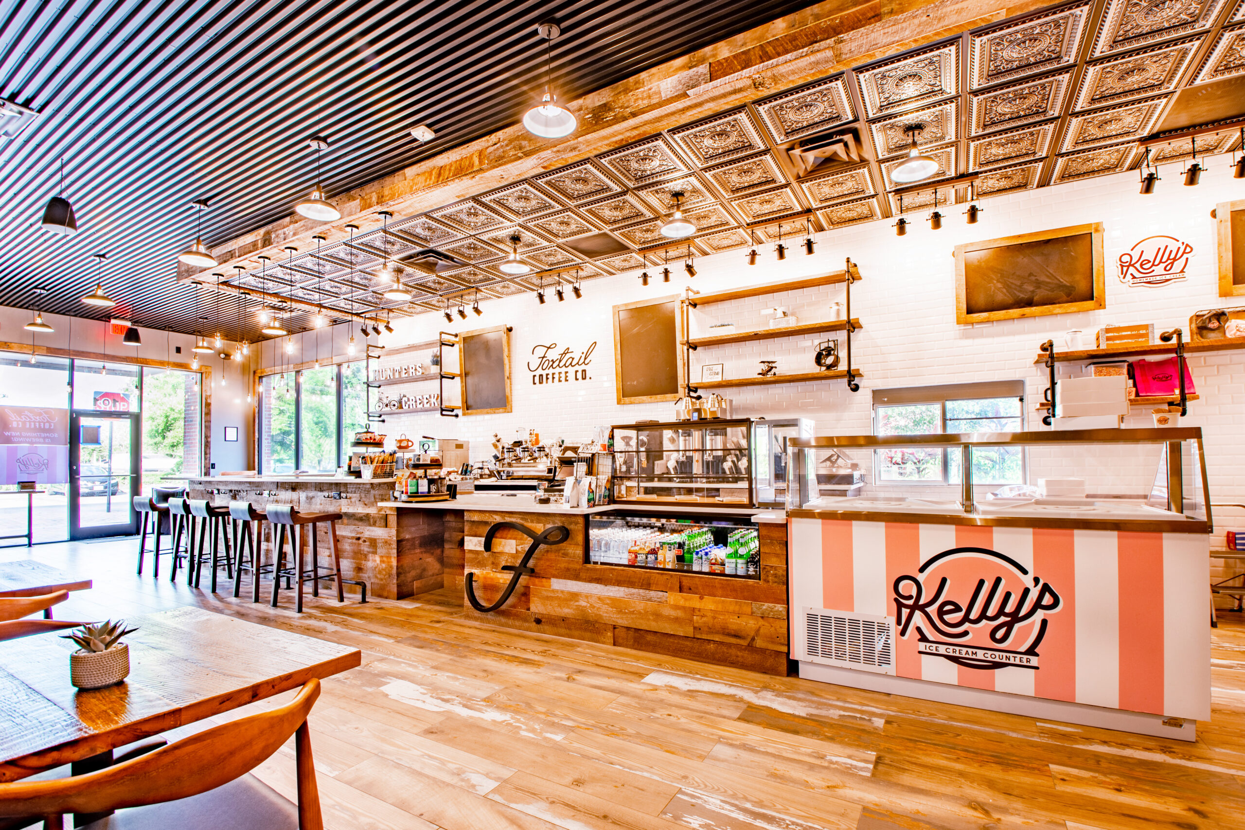 Shadowbrook Construction Project - Kelly's Ice Cream Counter
